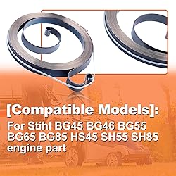 Mtanlo 2pcs Recoil Starter Spring For Stihl BG45