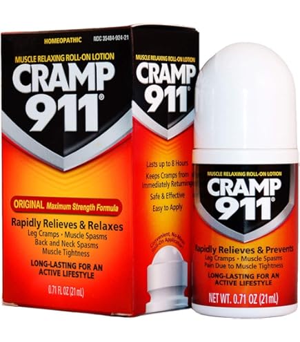Amazon.com : Cramp 911 Muscle Relaxing Roll-On Lotion 0.71 oz (21