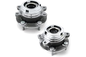 BDELI 513296 Front Wheel Hub and Bearing Assembly 5Lug Fit for 2007-2018 Nissan Altima, 2016-2021 Maxima, 2009-2018 Murano, 2013-2020 Pathfinder, 2013 Infiniti JX35, 14-19 Infiniti QX60 wheel bearing, 2 pcs