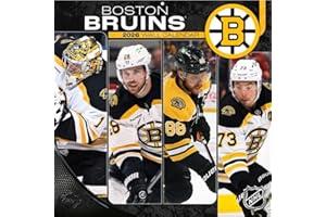 TURNER SPORTS Boston Bruins 2026 12X12 Team Wall Calendar (26998011932)