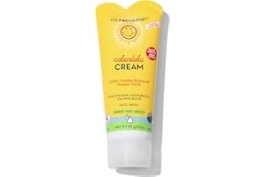 California Baby Calendula Cream | 100% Plant-Based Moisturizer | Lavender Baby Lotion | Face Moisturizer For Dry Skin | Hypoallergenic | 2.9 oz / 82g