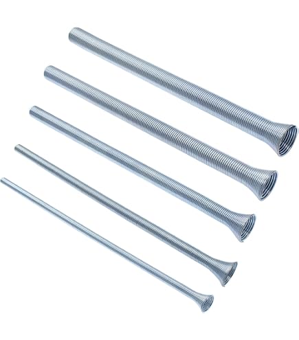 Cintreur Ressort Pour Tube Cuivre 1/4" OD - Longueur 11.81" - Argenté - Neuf