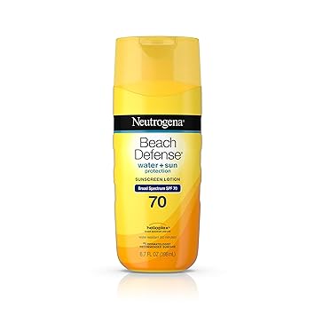Neutrogena Beauty and the Beast Beach Defense Sunscreen Lotion Broad Spectrum SPF 70