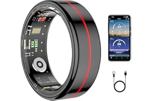Smart Ring Health Tracker, Health Rings for Women & Men, Long-Lasting Battery Sleep Rings, Fitness & Sleep Monitor Compatible