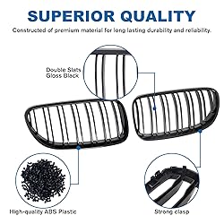 BILLDIO E92 Grille - Front Kidney Grill Double