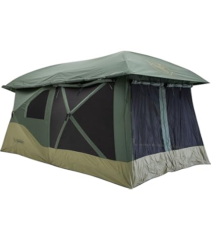 Amazon.com : Gazelle Tents T3 Tandem GT350GR Pop-Up Portable