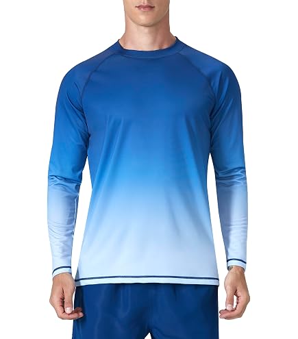WindRider Herren Rash Guard Langarm-Shirt – UPF 50+, Schnell Trocknend & Dehnbar