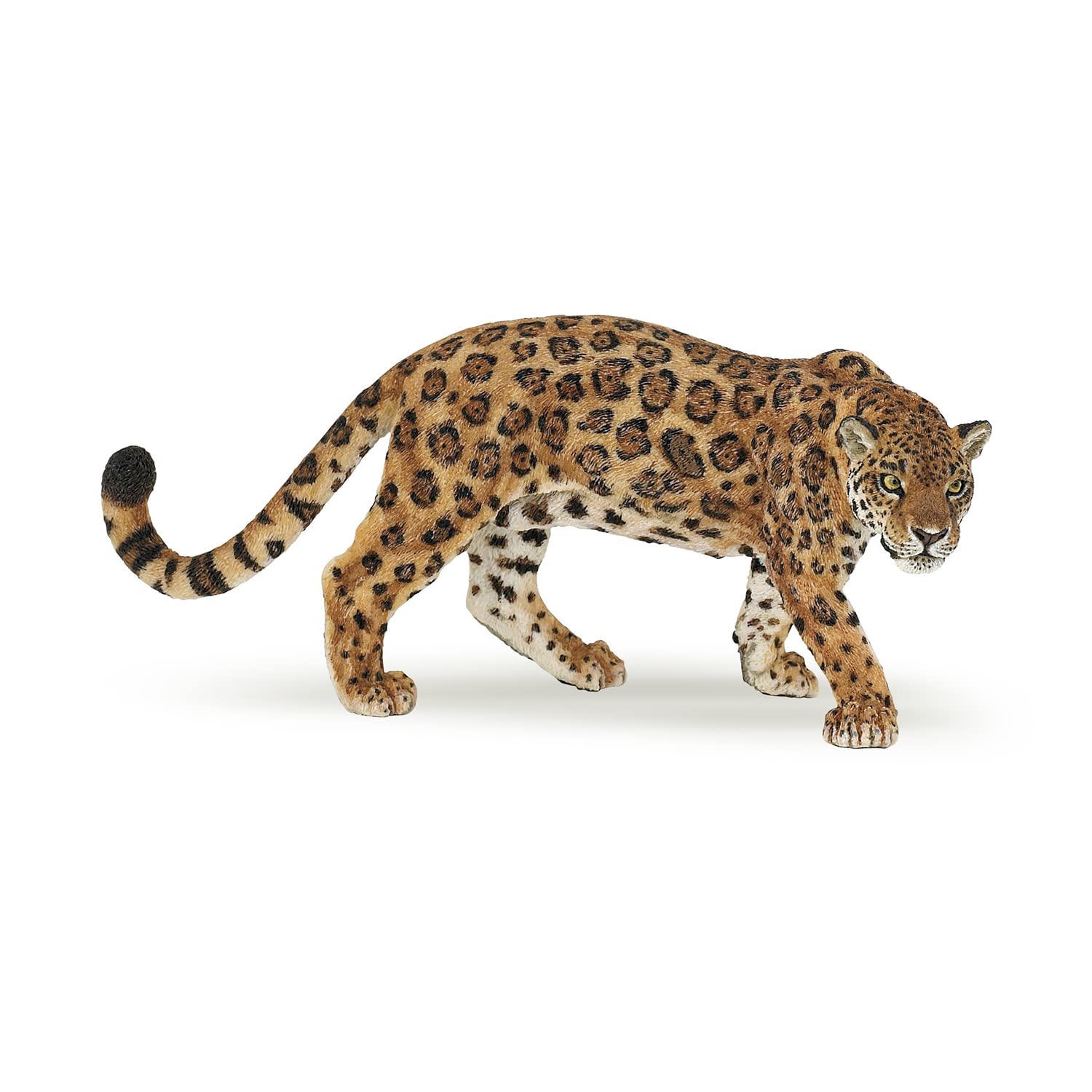 PAPO - Jaguar - Realistic Figurine - for Ages 3+ - Wild Animal Kingdom Collection - Hand Painted - Highly Detailed - Durable and Educational - Gift Idea - Collectable - jaguar figurine - wildlife toy