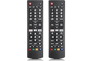 (Pack of 2) Universal Remote Control for LG-TV-Remote,Compatible for All LG OLED LCD LED HDTV 3D 4K Smart TVs