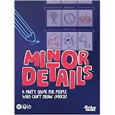 Minor Details Board Game | A Party Game for People Who Can&rsquo;t Draw (Much) | Ages 13+| 3-6 Players | 20 Mins. | Fun Drawing Games for Adults and Teens