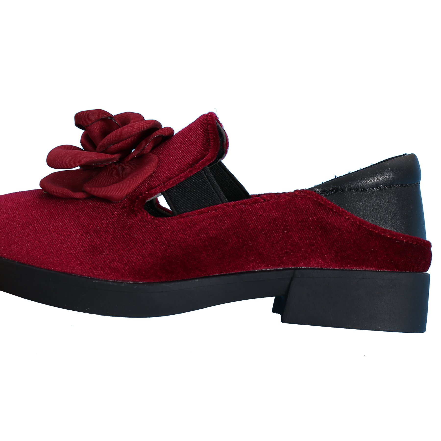 Kikiz Girls Dress Faux Suede Mary Jane Ballet Ballerina Flat Slip On Boat Shoes