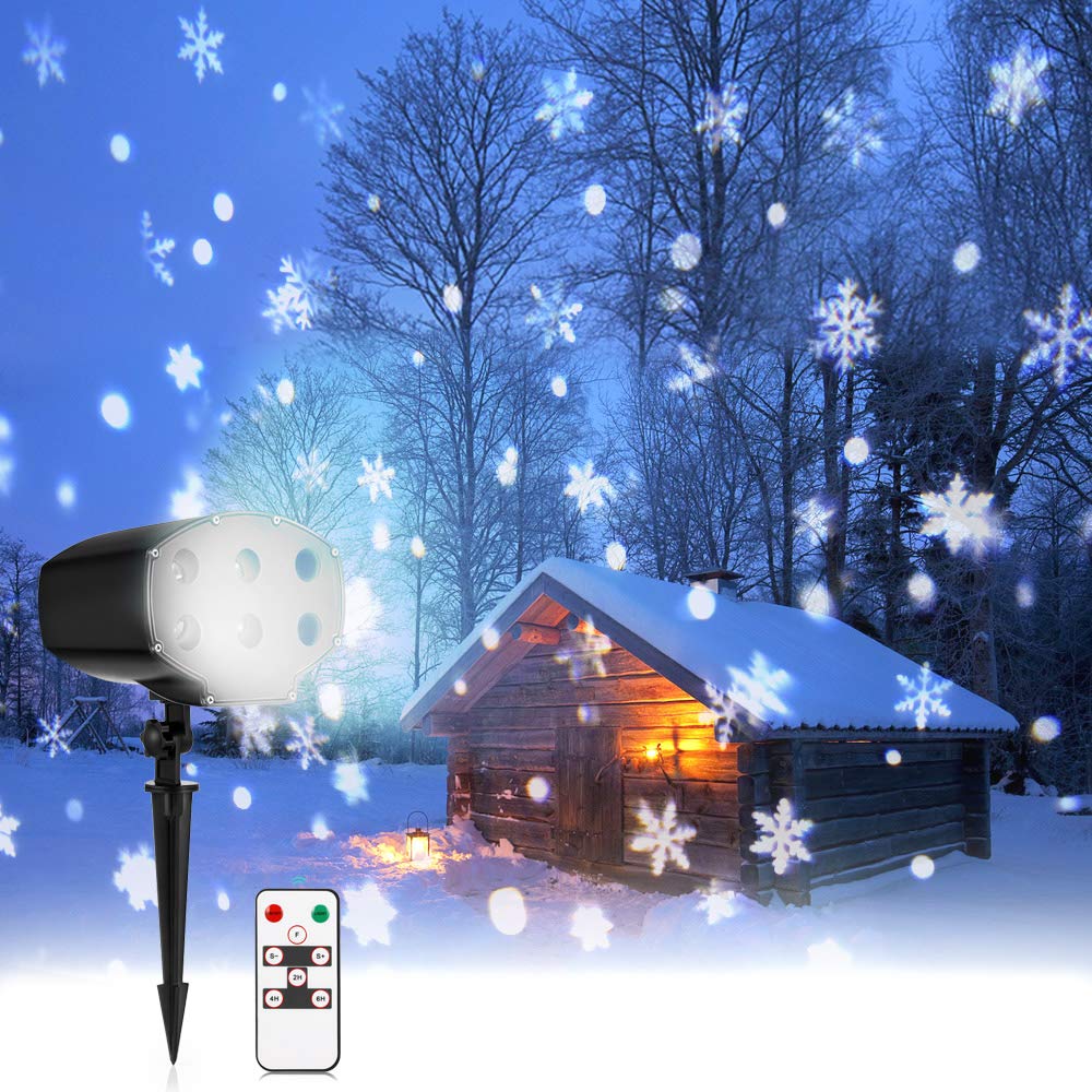 Snow Falling Led Christmas Lights 