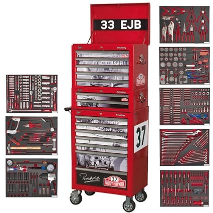 Paddy Hopkirk Sealey Special Edition 14 Drawer Tool Chest