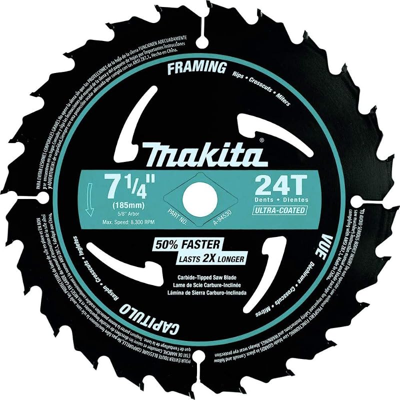 A-94530 – 10 7 – 1/4" 24T Folha de Moldura Ultra-Revestida, Pack de 10