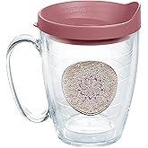 Tervis Christmas Holiday - Snowflake Patch Made in USA Double Walled Insulated Tumbler Travel Cup Keeps Drinks Cold & Hot, 16oz Mug, Frosty