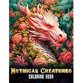 Mythical Creatures Coloring Book For Adults: Awaken Your Creative Spark