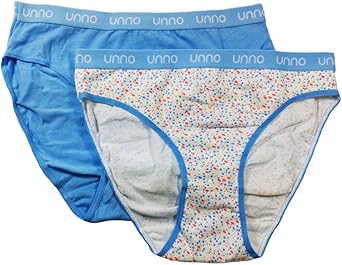 UNNO Auum304, Braga de Algodón Elástico Para Mujer, Pack de 2: Amazon.es: Ropa y accesorios