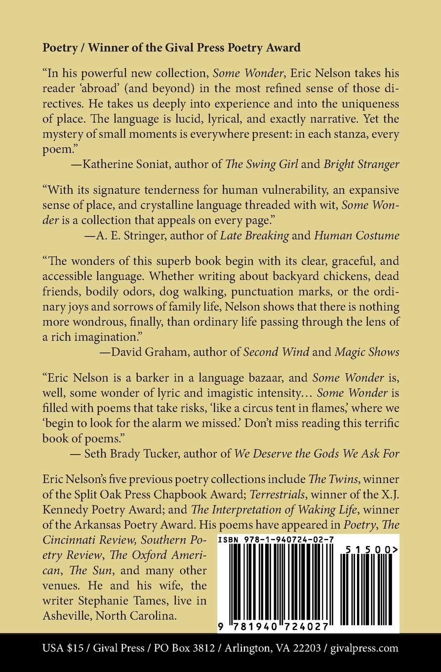 Some Wonder Poems Nelson Eric Amazon Com Books
