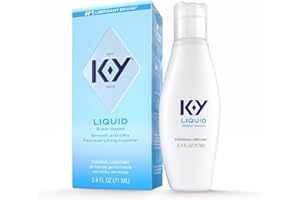 K-Y® Liquid | pH Friendly Water-Based Lubricant | Paraben-Free Lube