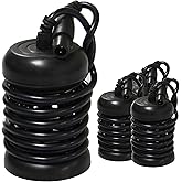Veicomtech 4-Pack Replacement Arrays Custom for Specified Ionic Detox Foot Spa Machines System, Ion Foot Bath Round Stainless Steel Coils(2 Pin Adapter)