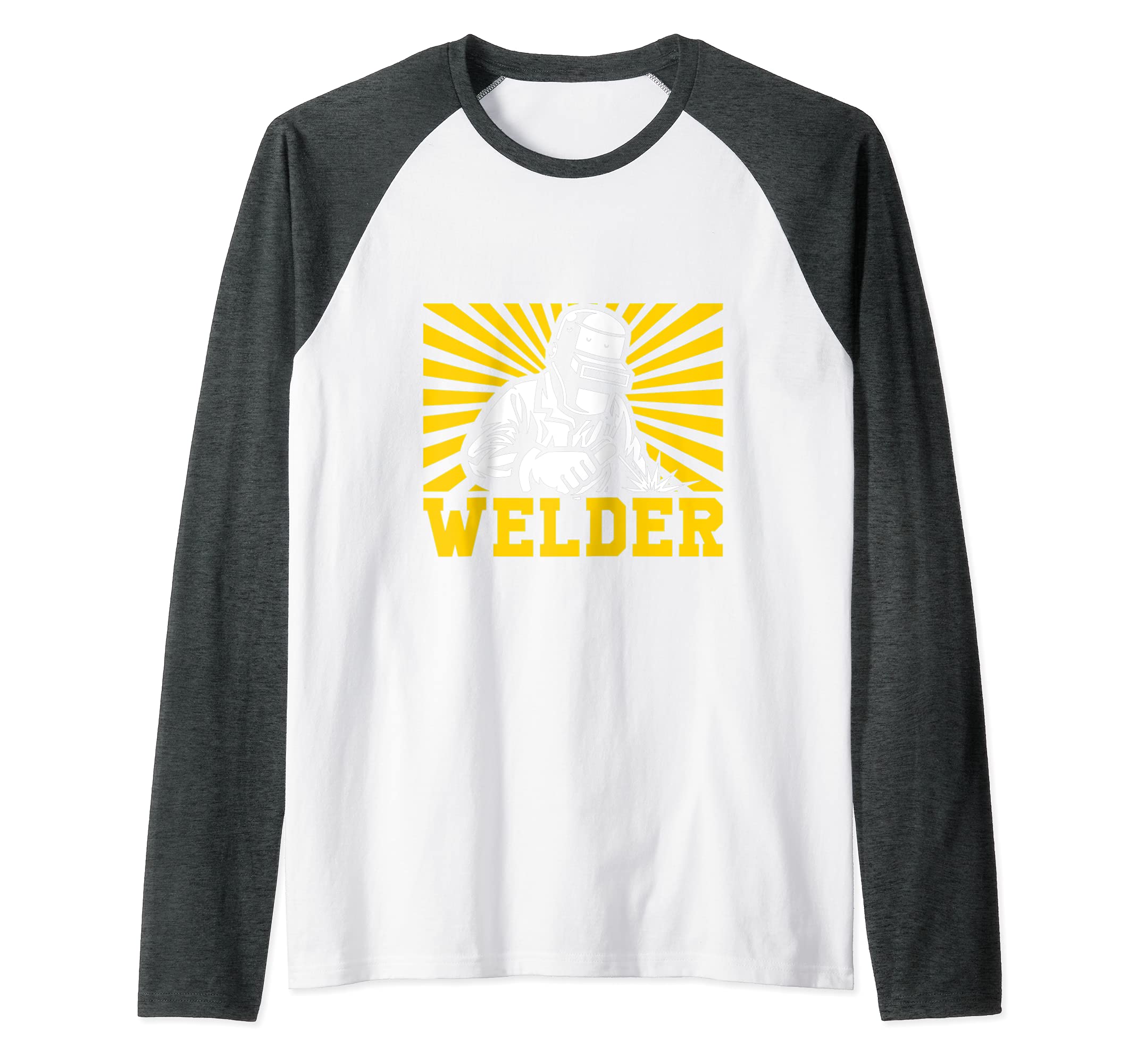 Welder Engineer Welding Fabrication Engineering Raglan Baseball Tee