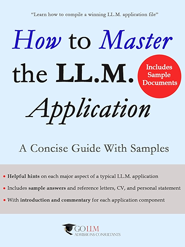 Download How to Master the LLM Application: A Concise Guide with Samples (Guide to the LLM Admissions Process Book 2) (English Edition) PDF