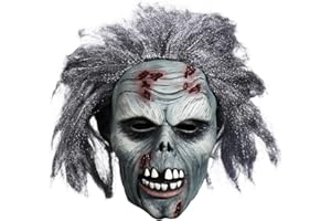 Lofytain Halloween Zombie Latex Mask – Realistic and Horrifying