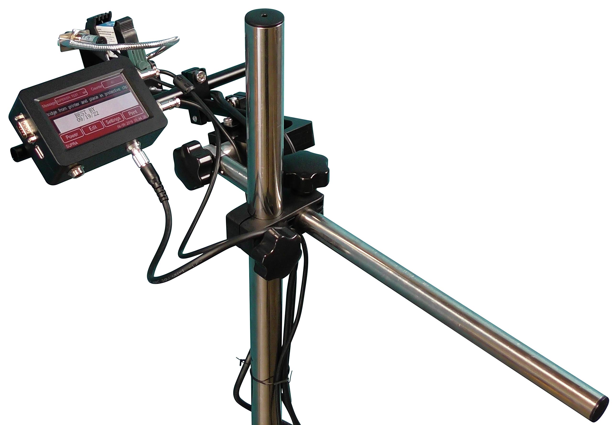 Preza Supra in Line Inkjet Coder, Inkjet Coding Machine, Date Coding Machine, Date Coder + JS21 White Ink USA