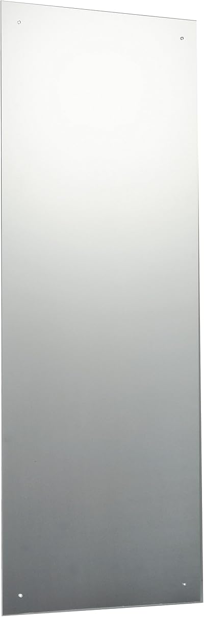 W Waterstone Frameless Bathroom Mirror 120 x 60cm with Pre-Drilled Holes