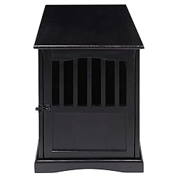 Casual Home Wooden Indoor Dog Crate House Kennel