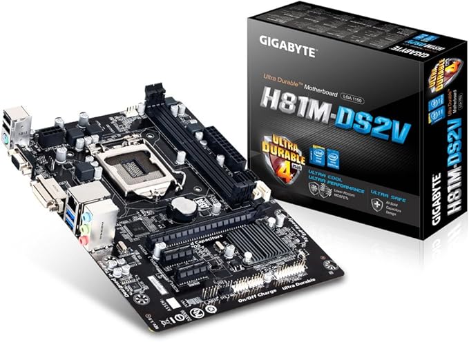 GIGABYTE GA-H81M-S2PV SOCKET LGA 1150 DDR3 USB 3.0 Scheda Madre - Foto 7