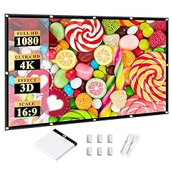 Outdoor Portable Projection Screen 150 Inch: 16:9