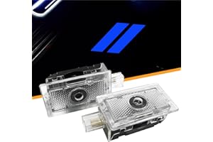 QIANJIANG 2PCS Door Lights Logo for Charger 2010-Present Car Door Led Ghost Lights Puddle Door Projector for Charger Accessories (Blue)