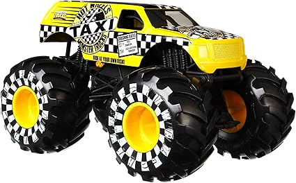 Hot Wheels Monster Trucks TAXI die-cast 