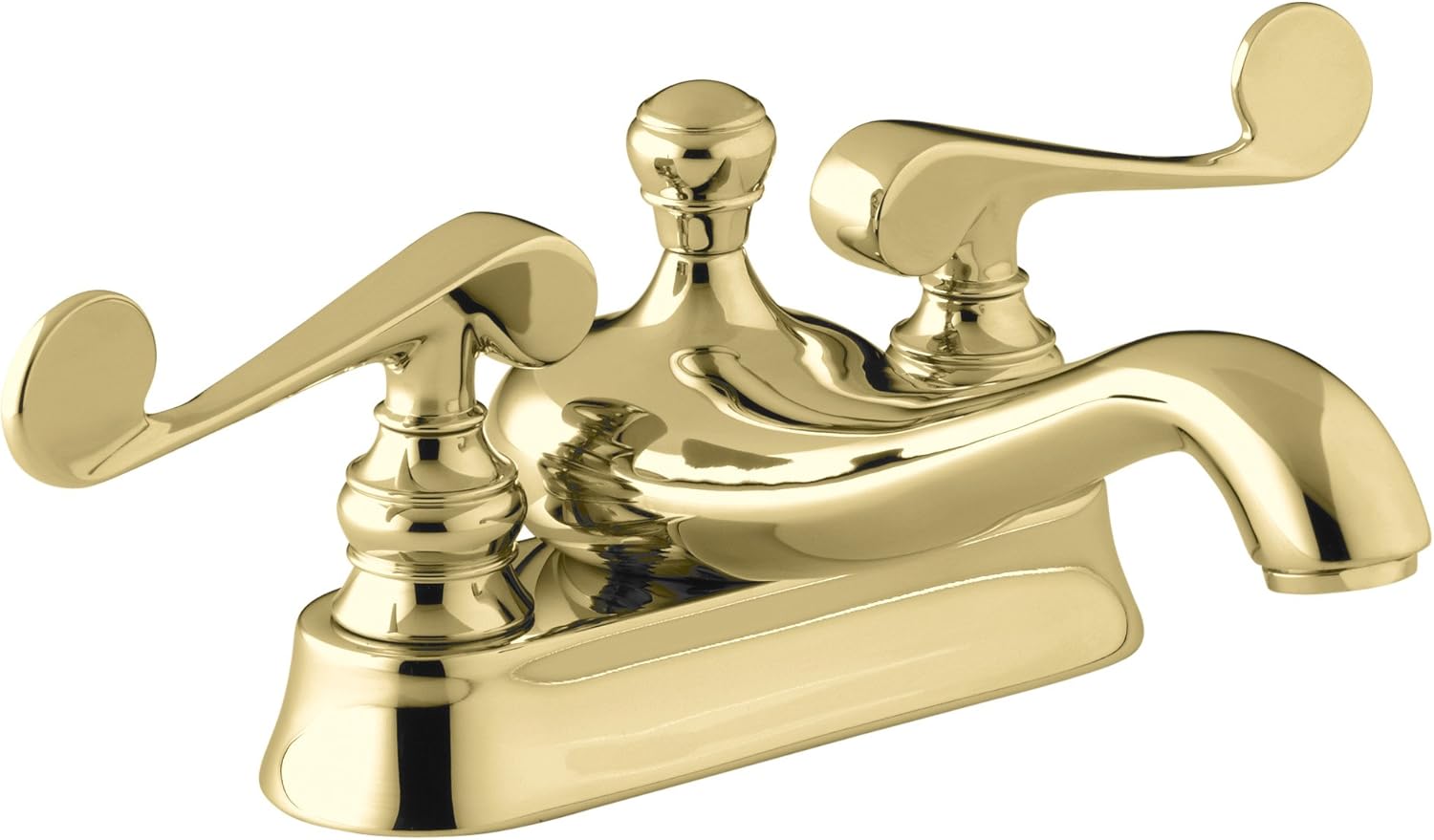 Kohler K 16100 4 Bv Revival Centerset Lavatory Faucet With Scroll