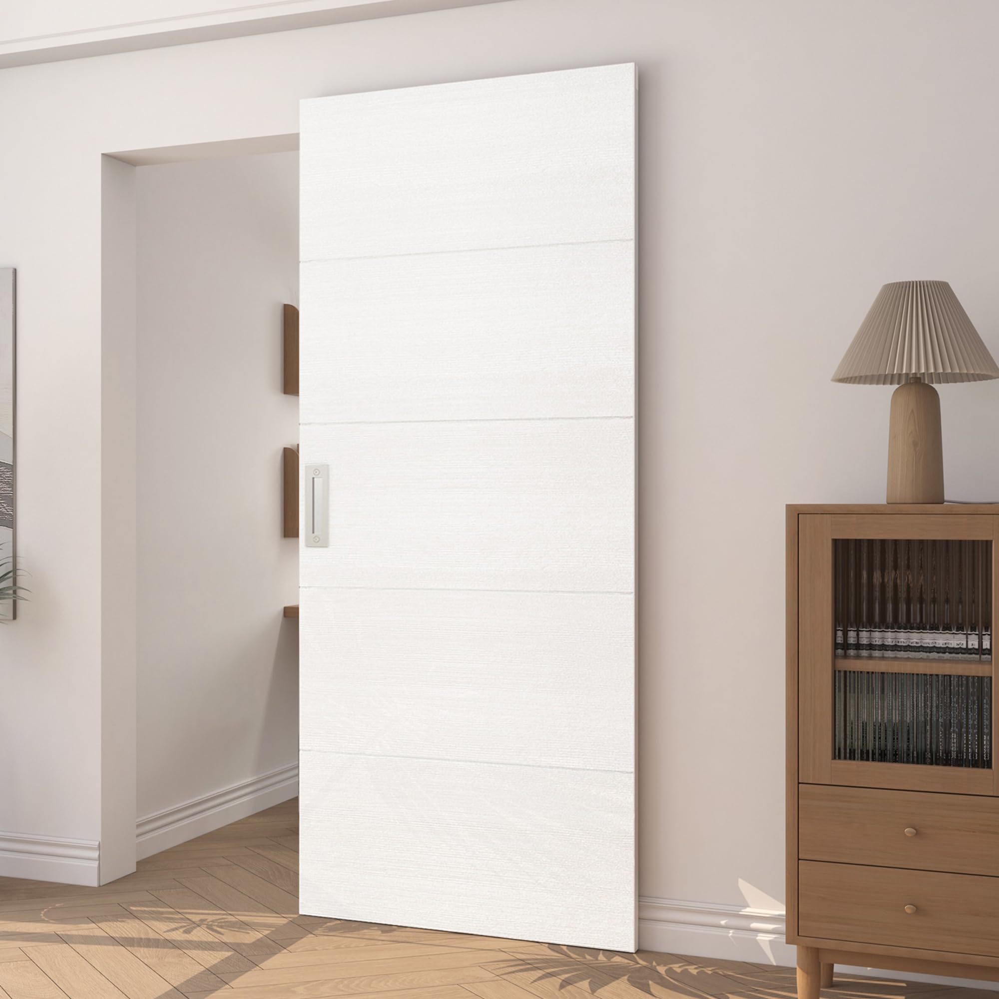 Photo 1 of **Parts Only** JUBEST Concealed Sliding Barn Door