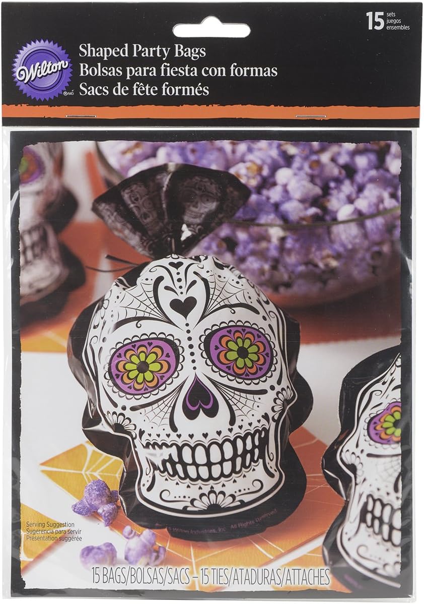 Wilton Deadly Soiree Shaped Party Bag
