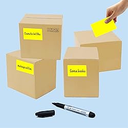 PARLAIM 3 x 5 inch Rectangle Sticker Labels