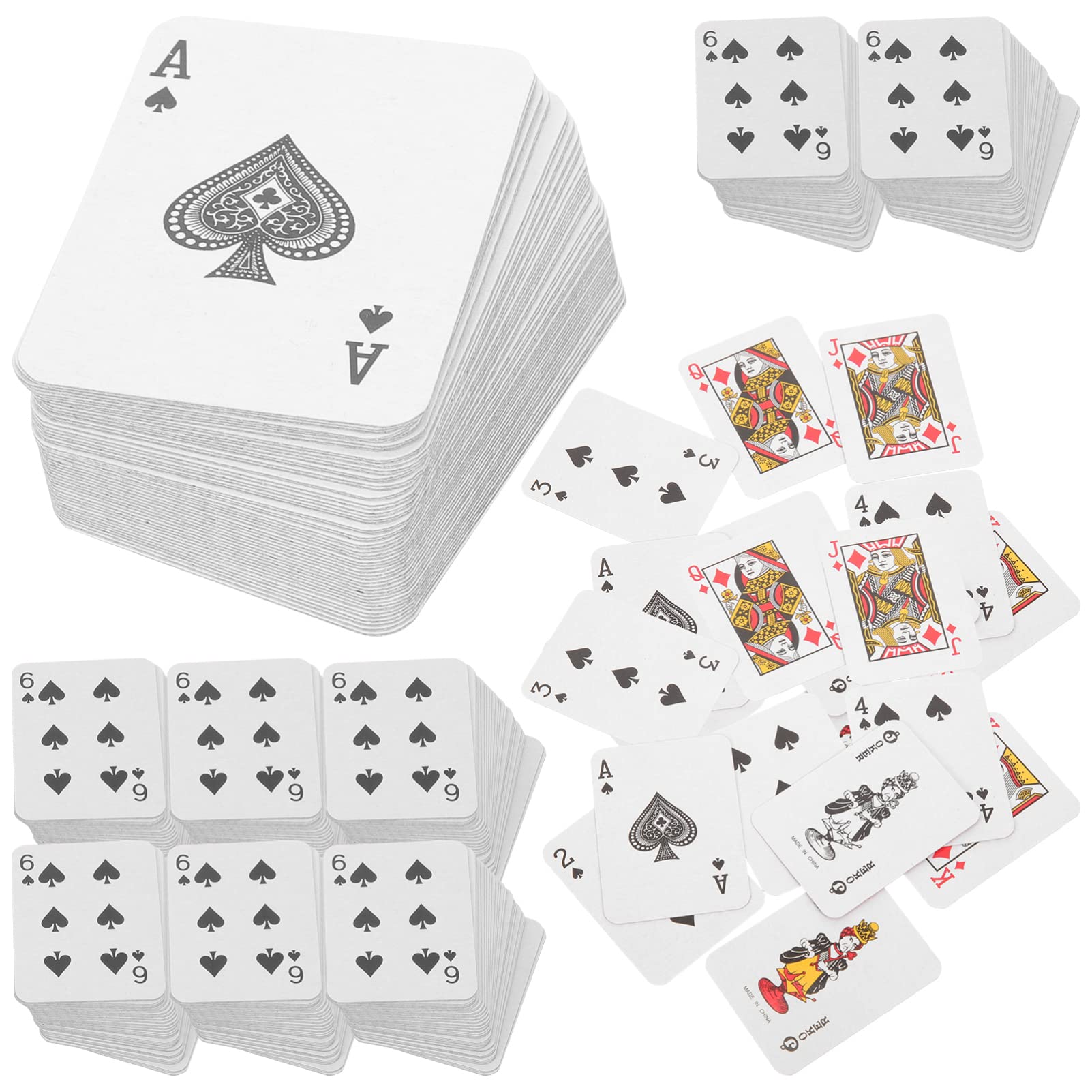 Gadpiparty 10 Pack Mini Playing Cards Set – Small Poker Cards for Travel & Parties – Compact Novelty Game for Kids & Adults – Ideal Party Favours & Pocket-Sized Entertainment