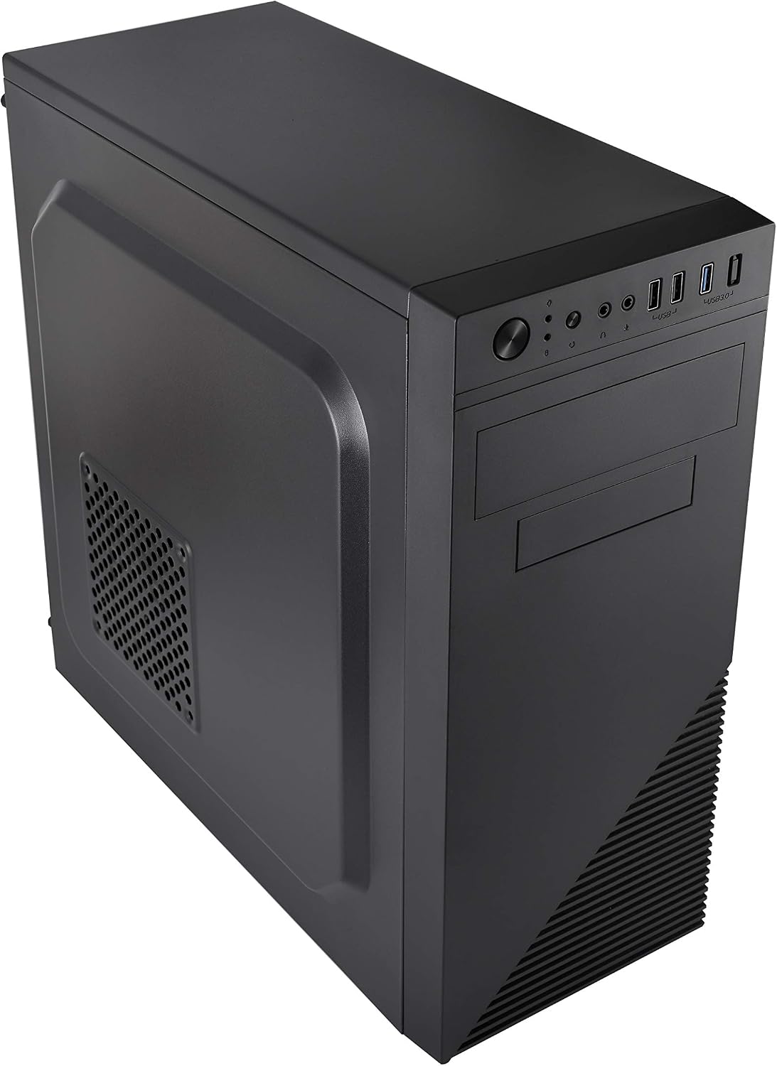 L-link Micro-ATX Atria Box with USB 3.0 Black, Schwarz - Image 4