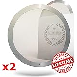 Reusable Premium Metal Filters by Slimm Filter for Use in the AeroPress Coffee Maker, Package of 2 Filters