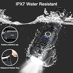 BengMxj Rechargeable LED Flashlights, 990000 High