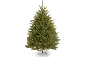 National Tree Company Artificial Mini Christmas Tree, Green, Dunhill Fir, Includes Stand, 4 Feet