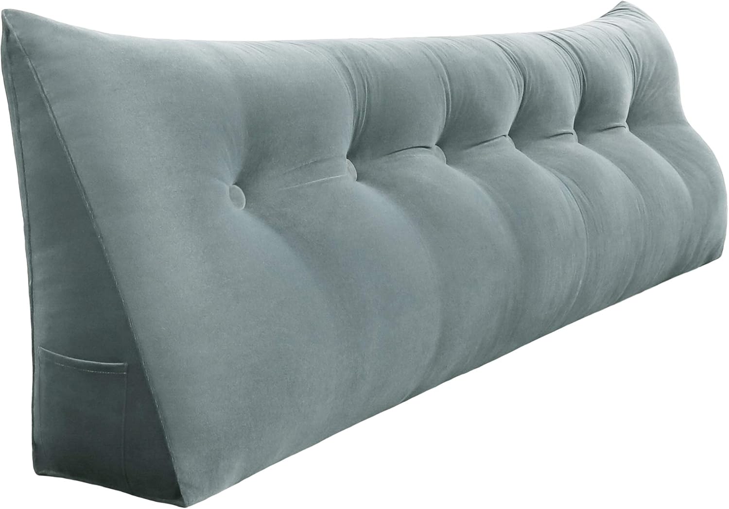 Bolster Daybed Pillow Filled Triangular Soft Headboard