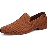 UUBARIS Mens Dress Loafers Tuxedo Suit Slip on Shoes