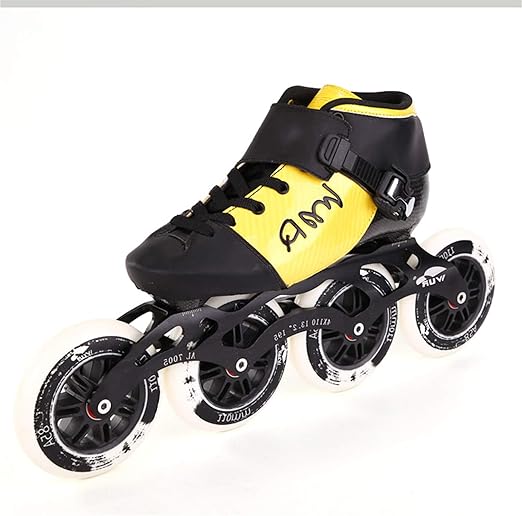 YHZQ Damen Inline Skates, Profi Skates, Adult Berufs Inline Skates, CarbonFaserSpeed Skating