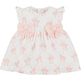 Mud Pie Baby-Girls Mud Pie Baby Bow Printed Baby Dress;