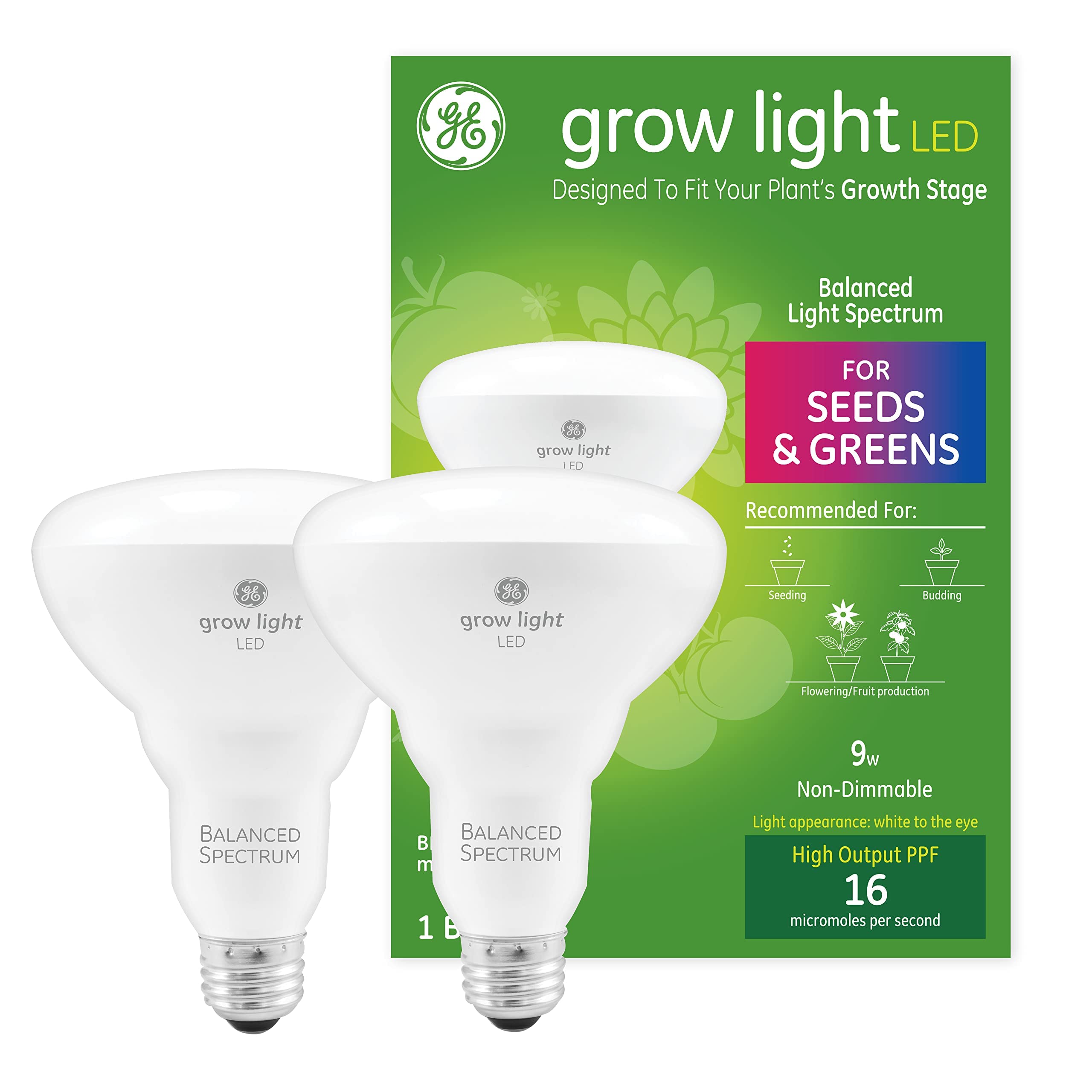 Mua GE Grow LED Light Bulb for Plants Seeds and Greens with Balanced