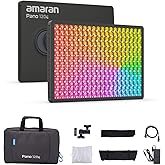 amaran Pano 120c Kit 120W RGBWW LED Panel Video Light APP Control,CCT 2,300K-10,000K Photography Studio Lighting w/Softbox/12