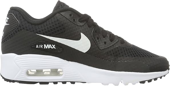 white nike mesh trainers